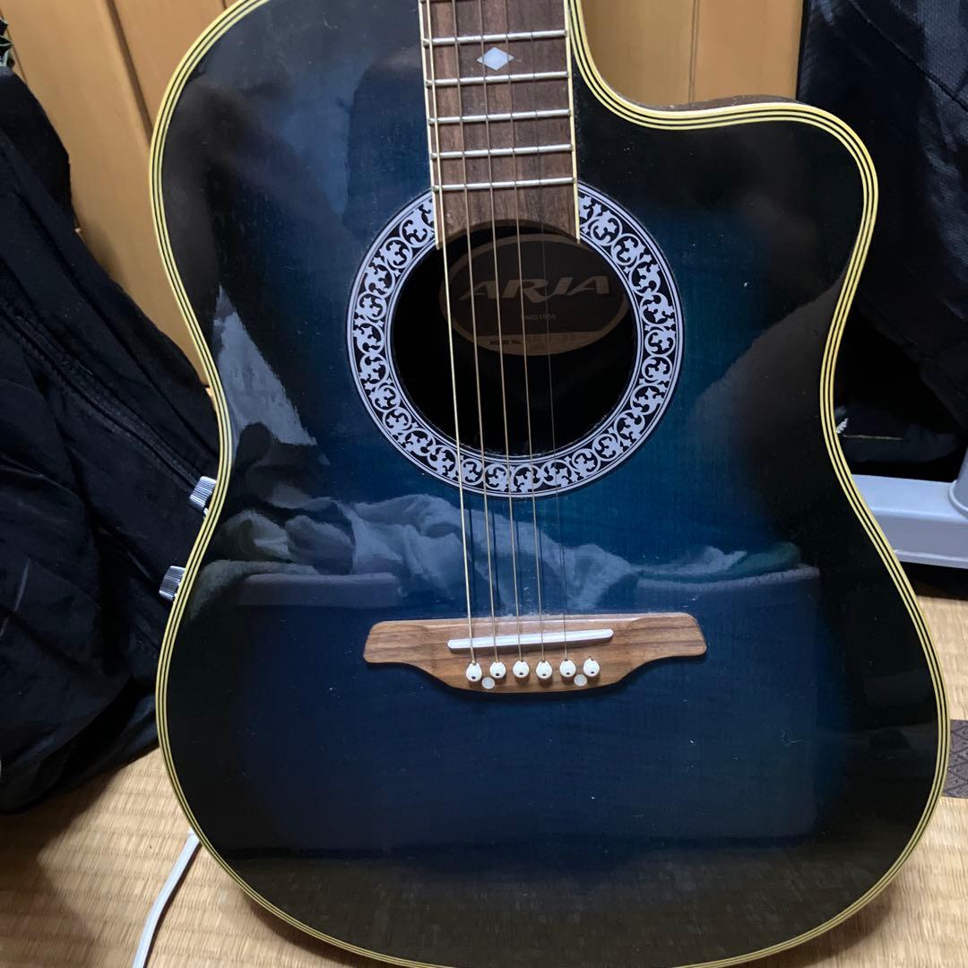 エレアコ　アリアAMB-35 ARIA ギター　ハードケース付