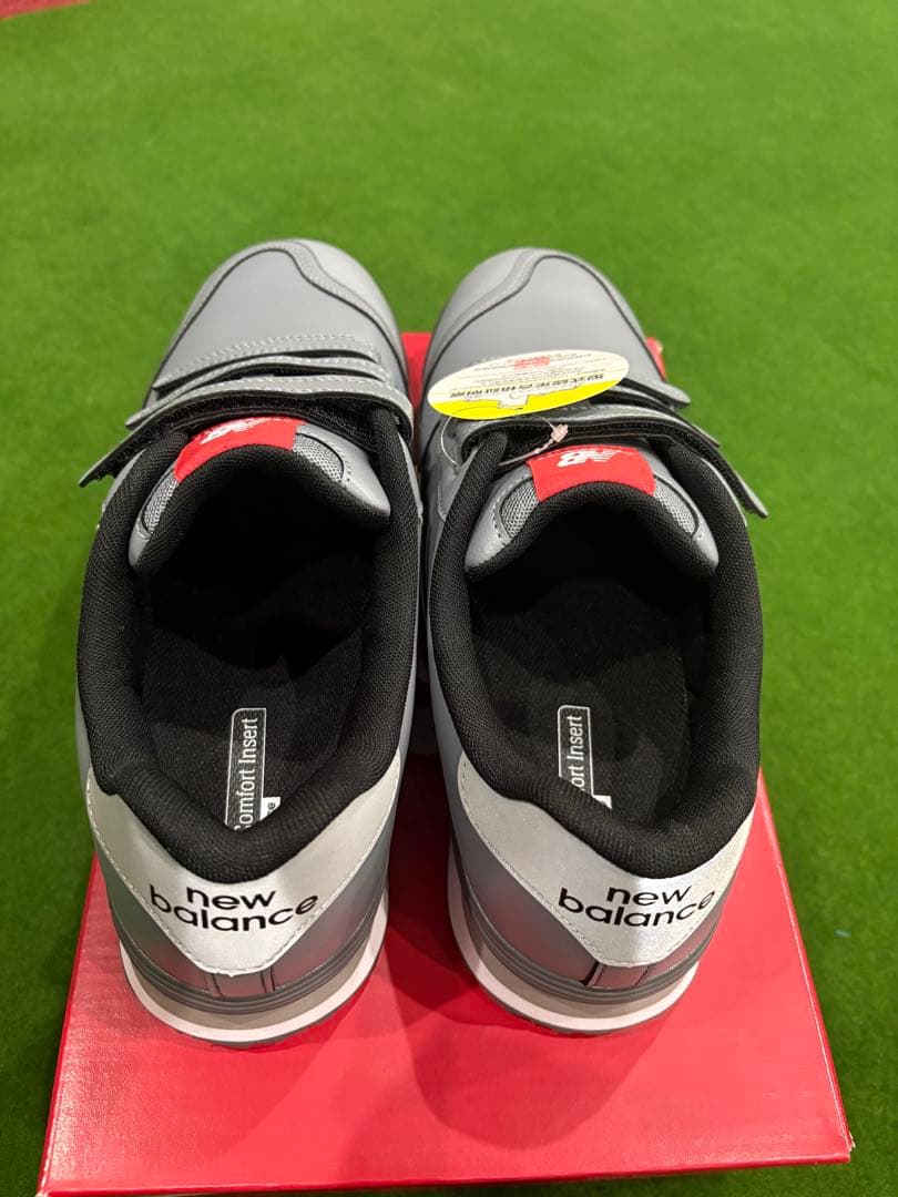 New Balance NY-828 グレー 安全靴 ベルクロ 28.0 未使用