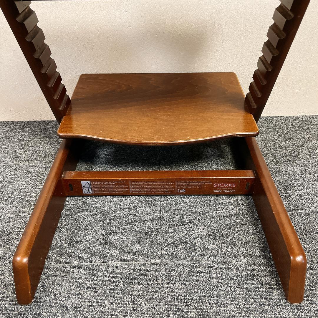 【美品】 人気色　STOKKE トリップトラップ　シリアル3　ウォルナット