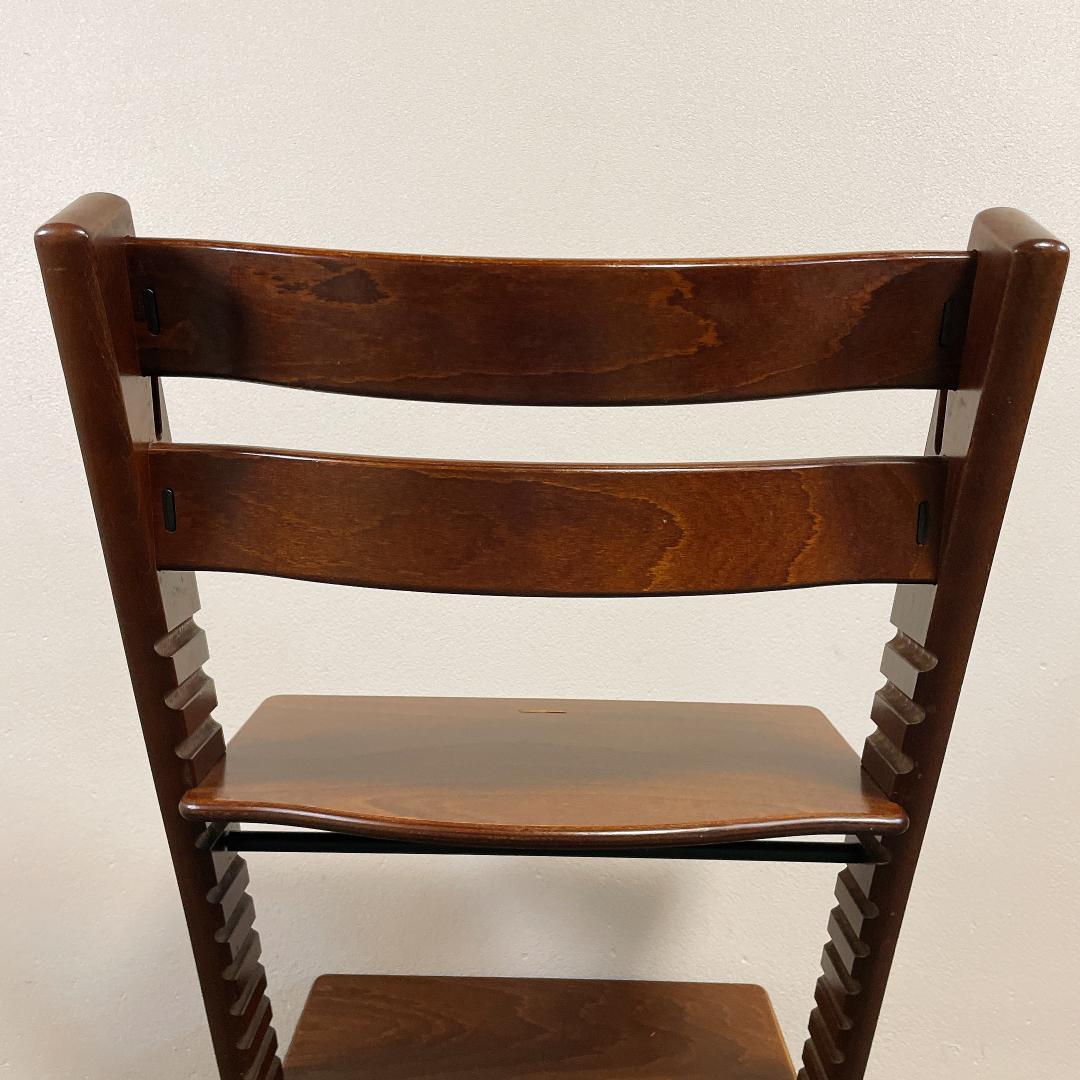 【美品】 人気色　STOKKE トリップトラップ　シリアル3　ウォルナット