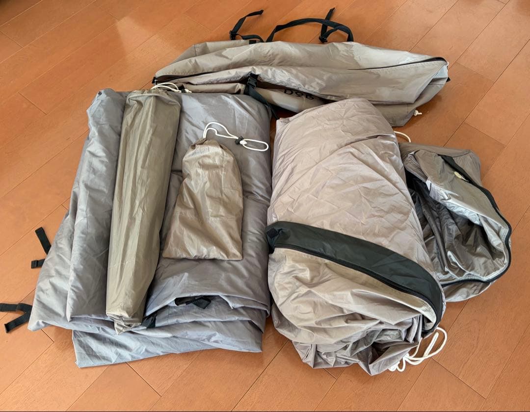 DOD ヤドカリテント カーキグレー