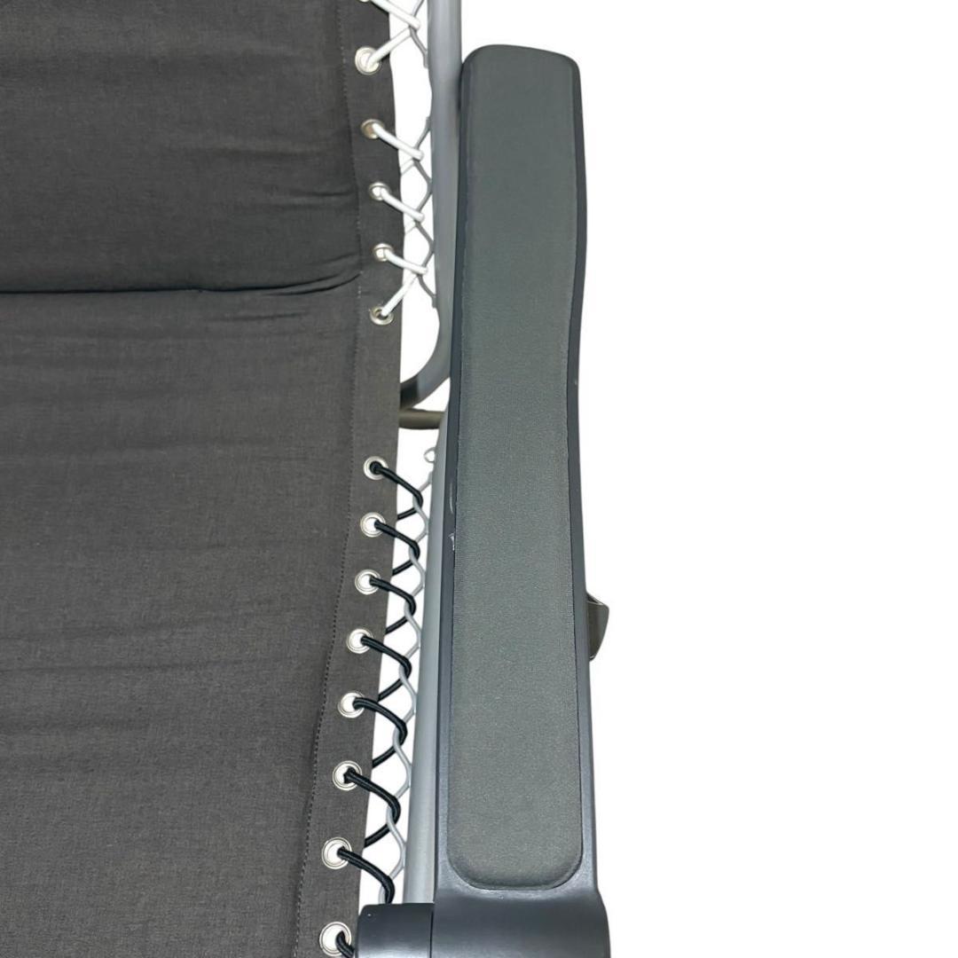 【美品】Lafuma RSX リクライニングチェア ブラウングレー フランス製