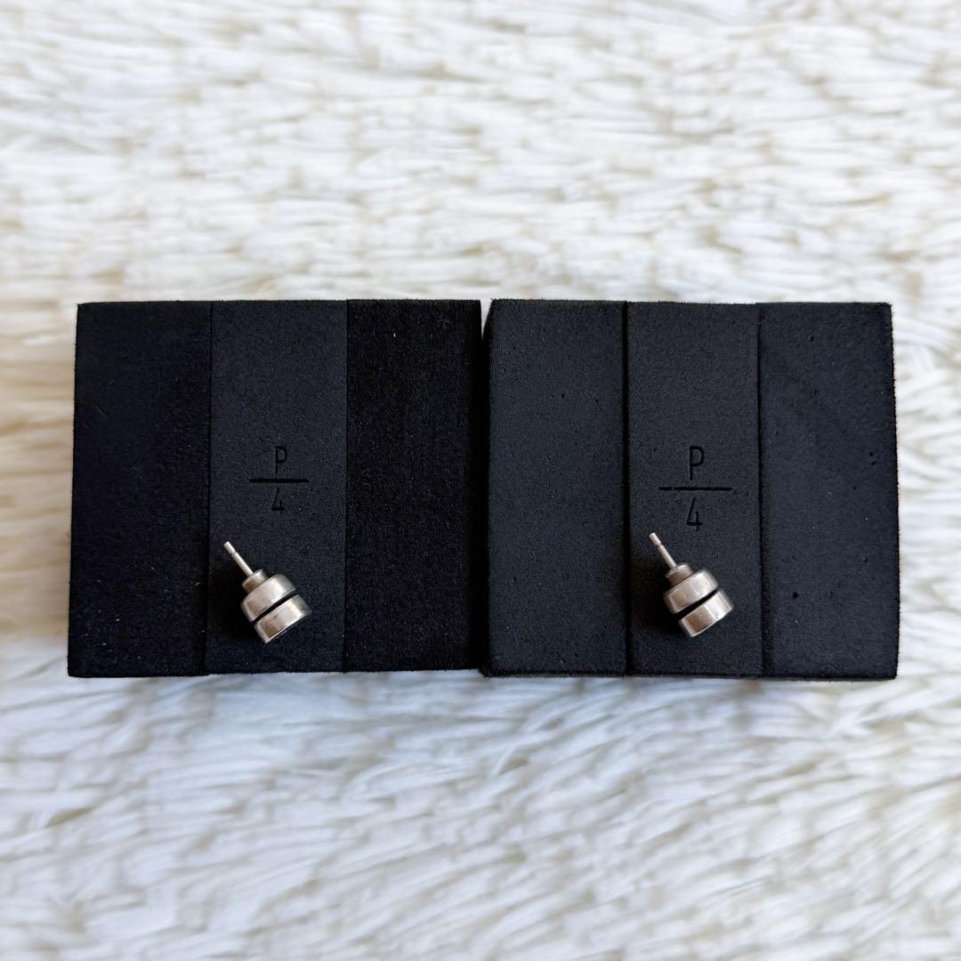 希少 Parts of Four スタッドピアス シルバー ダイアモンド