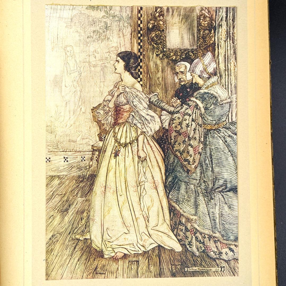 希少な初版 アーサー・ラッカム挿画本『ウンディーネ』1909年 全図15枚揃い