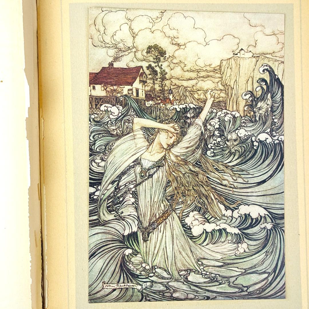 希少な初版 アーサー・ラッカム挿画本『ウンディーネ』1909年 全図15枚揃い