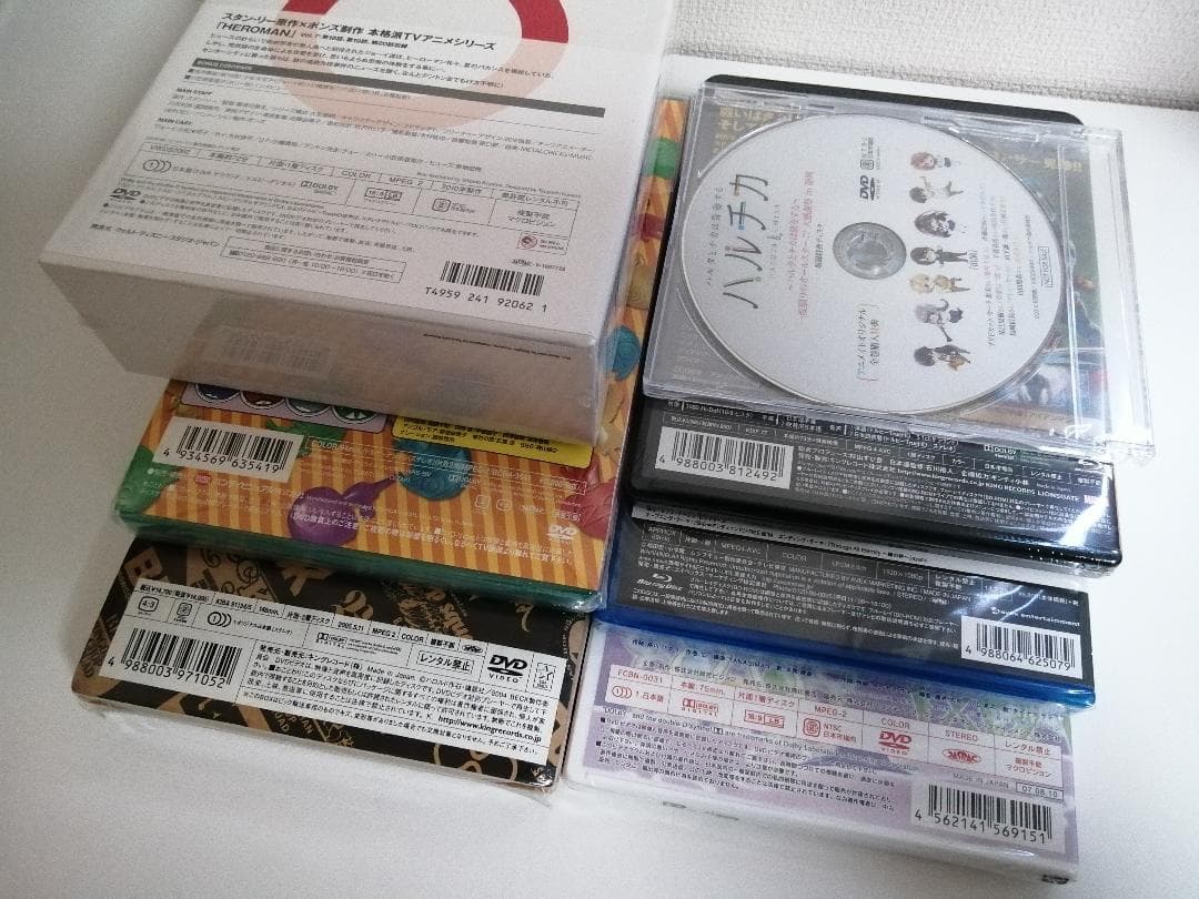 新品未開封　DVD　ブルーレイ　47本セット　アニメ系中心　銀魂　黒執事