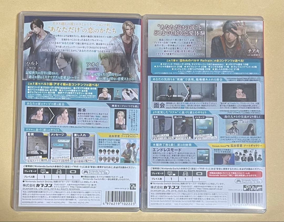 switch 囚われのパルマ 2本セット 動作確認済