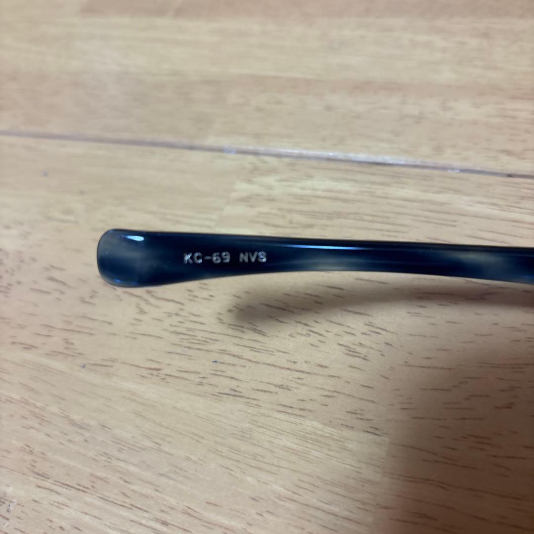 金子眼鏡 メガネ ブラック プラスチックフレーム