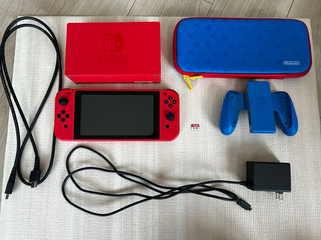 Nintendo Switch マリオレッド　SD 256GB付き箱無し