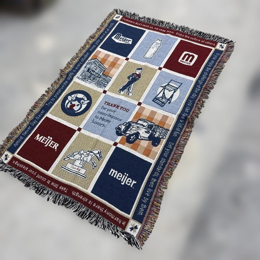 スーパー　マイヤー　ブランケット　マルチカバー　ソファーカバー　140x93