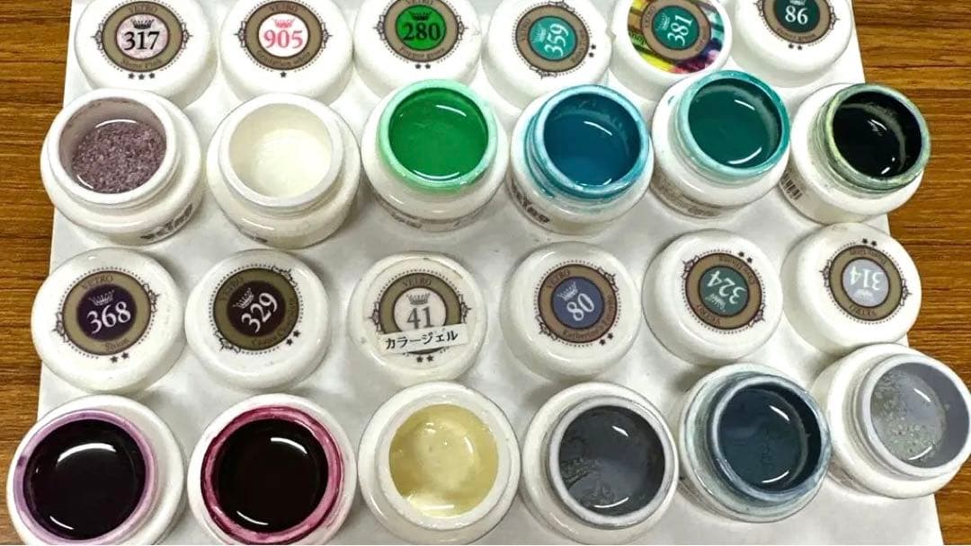 カラージェル　46個まとめ売り　ジェルネイル