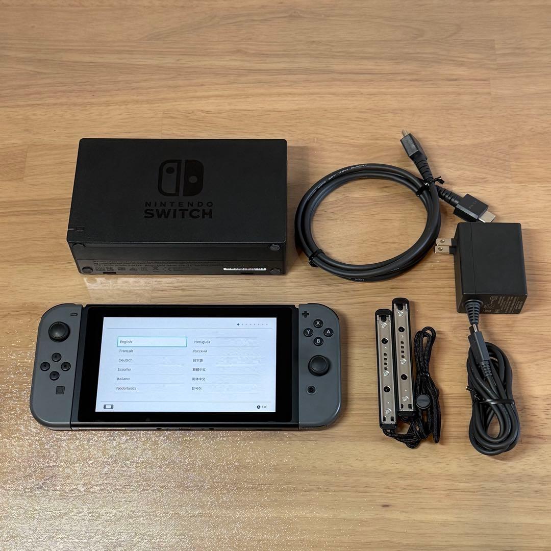 6-160 Switch 本体 バッテリー強化版 グレー