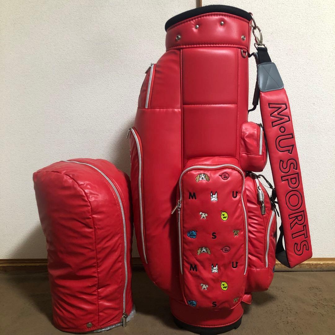 入手困難 ゴルフバッグ MUスポーツ ウエサコ 高級品 可愛いバッグ 比較的綺麗