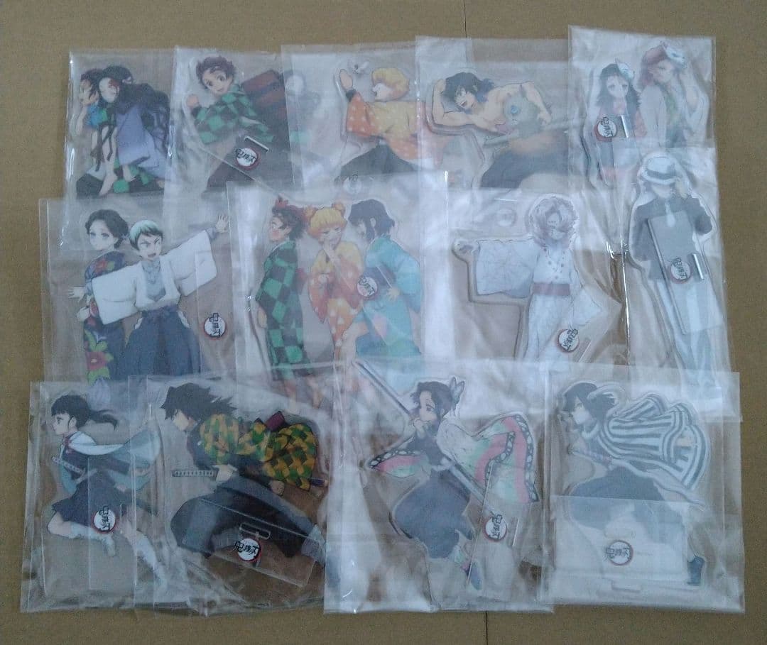 鬼滅の刃　購入特典　アクリルスタンド　まとめ売り　限定