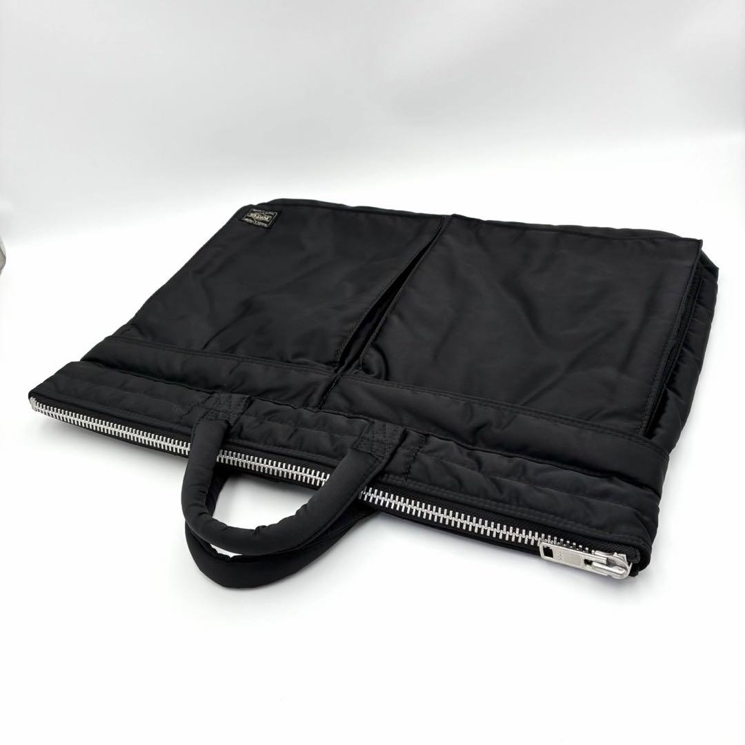 ポーター タンカー ショートヘルメットバッグ L ブリーフケース 黒 ナイロン