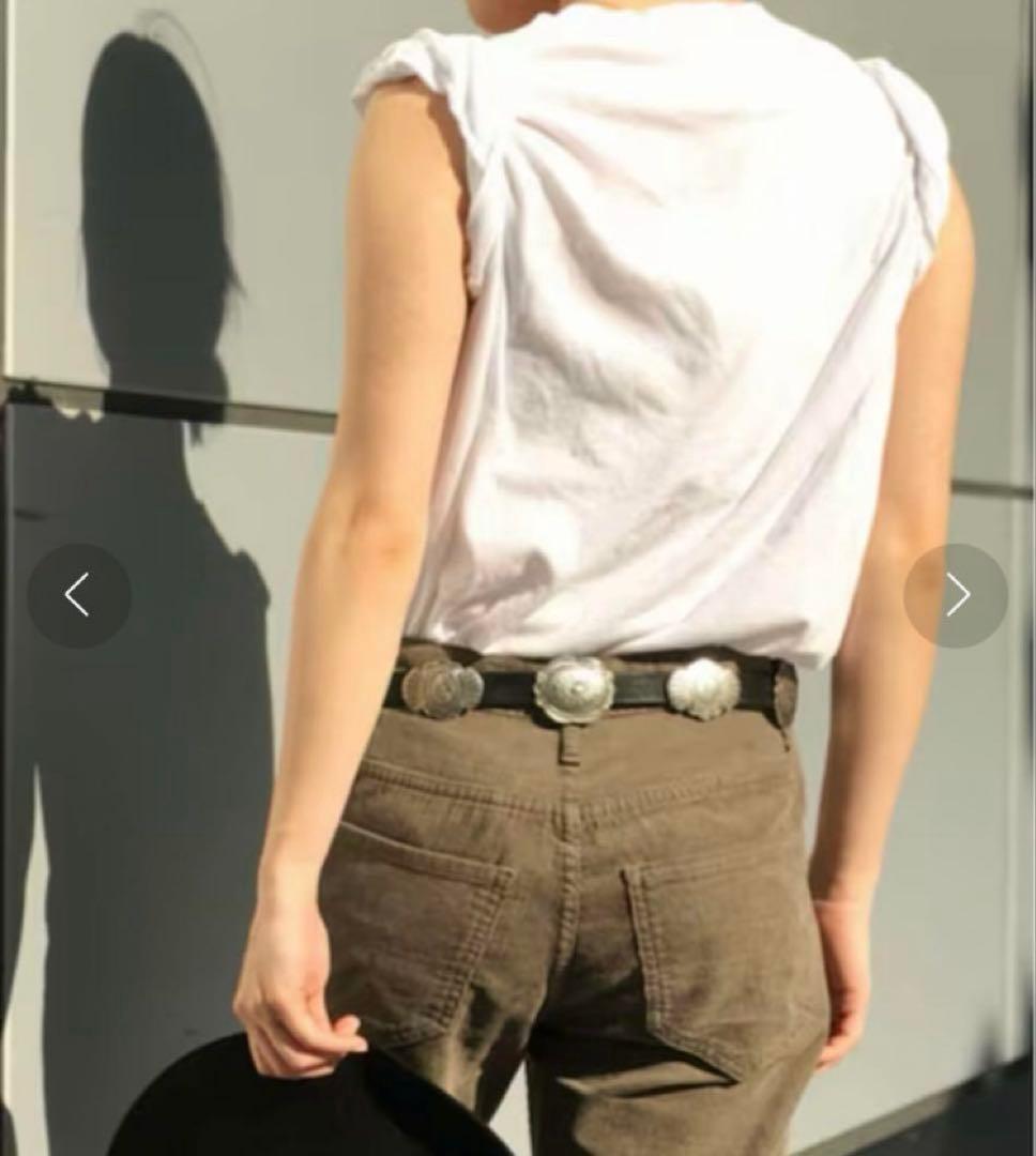 RUST MOOD コンチョレザーベルト　黒