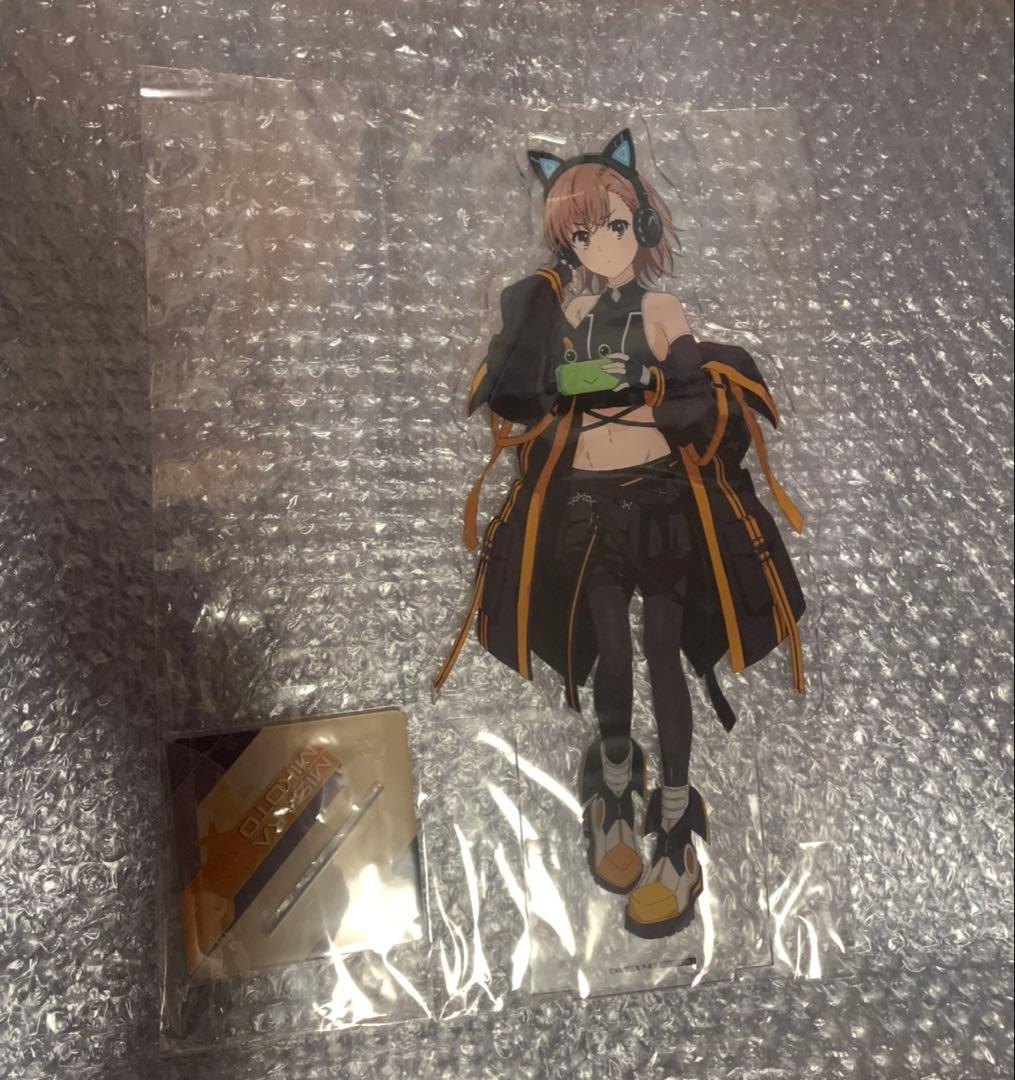 とある科学の超電磁砲T ゲーマーズ A賞 特大アクリルフィギュア 御坂美琴