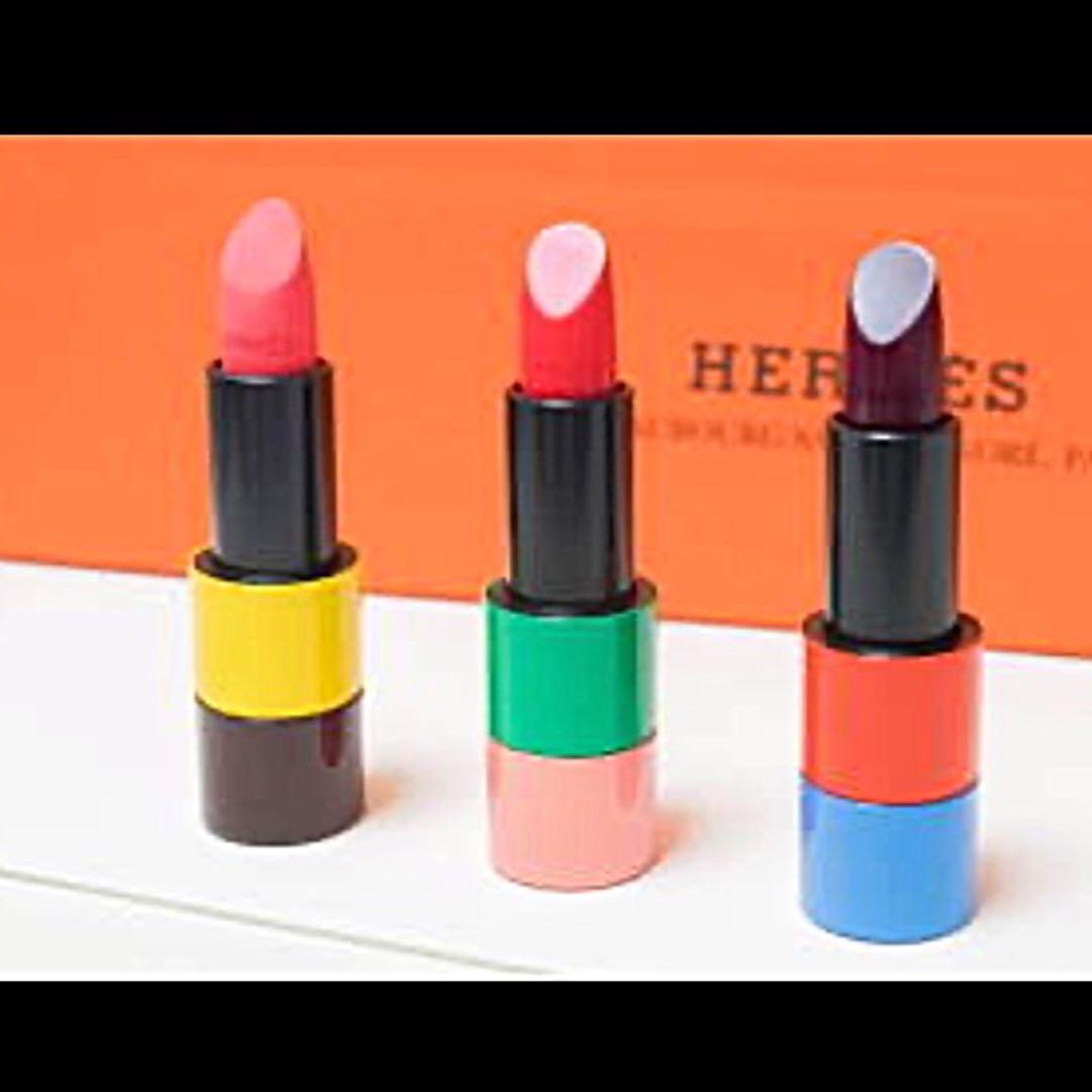 ♡ルージュエルメス♡完売　限定カラー3本　ポピーセット