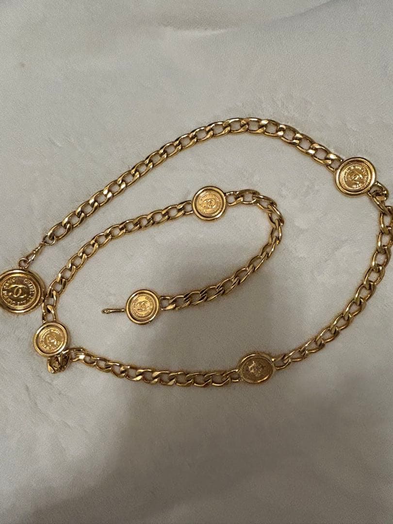 CHANEL ゴールド チェーンベルト1メートル２cm