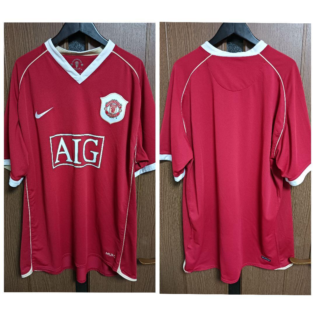ナイキ マンチェスター・ユナイテッド ユニフォーム 06/07ホームXL 正規品