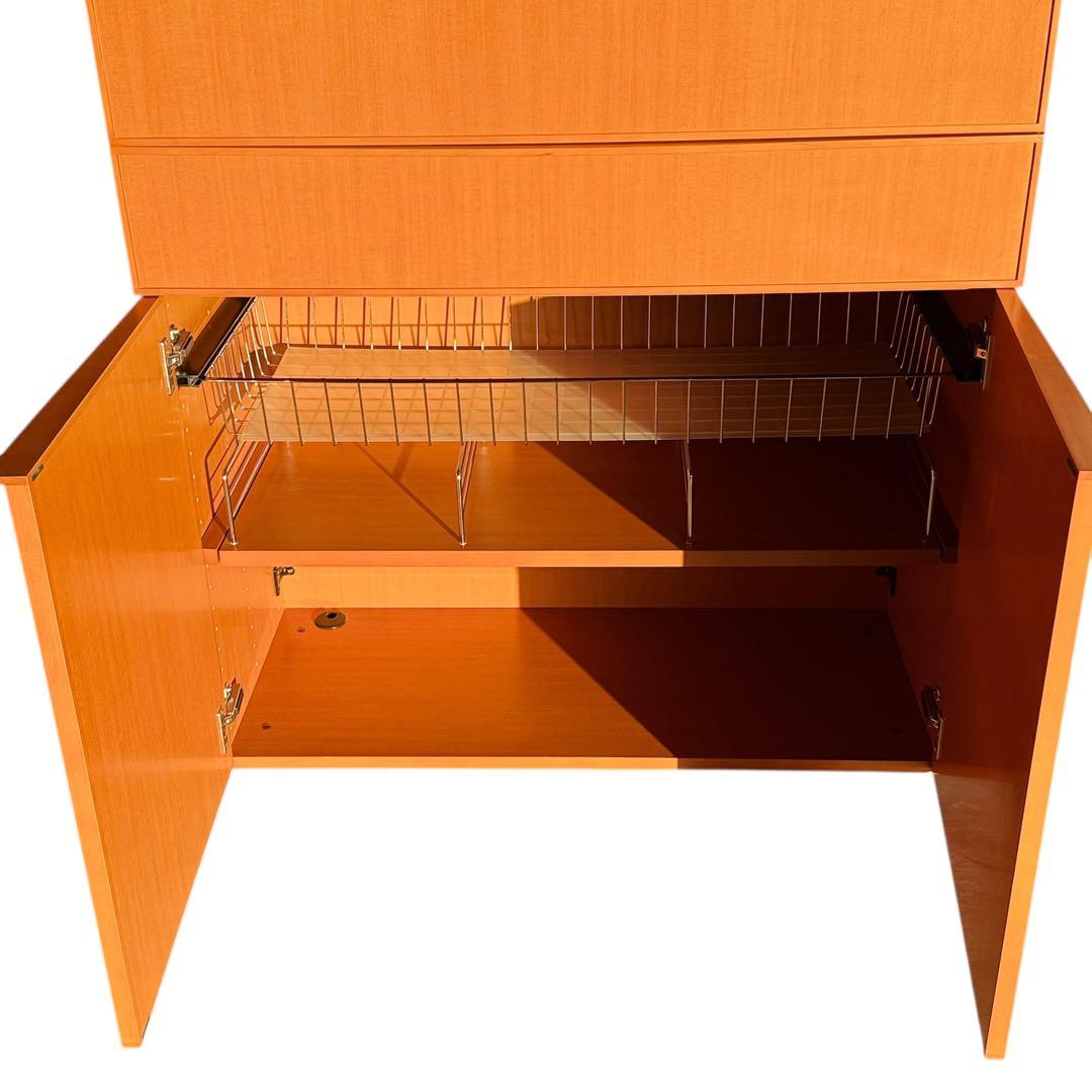 KZ021 【希少デザイン】arflex コンポーザー　キャビネット　チェスト