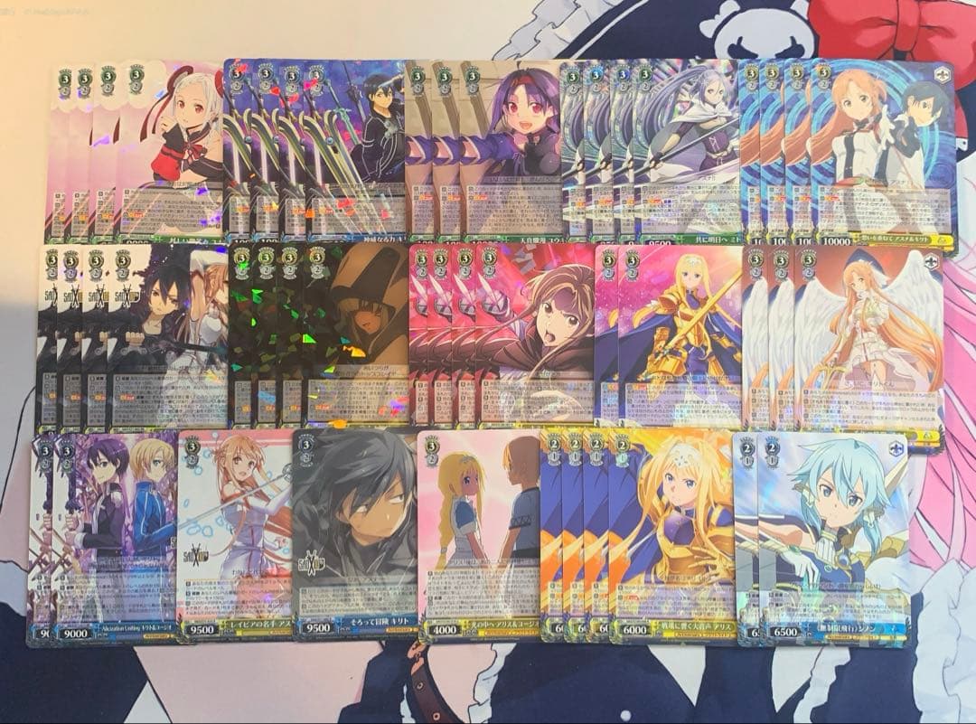ヴァイスシュバルツ　SAO ソードアート・オンライン　デッキ　パーツ　セット