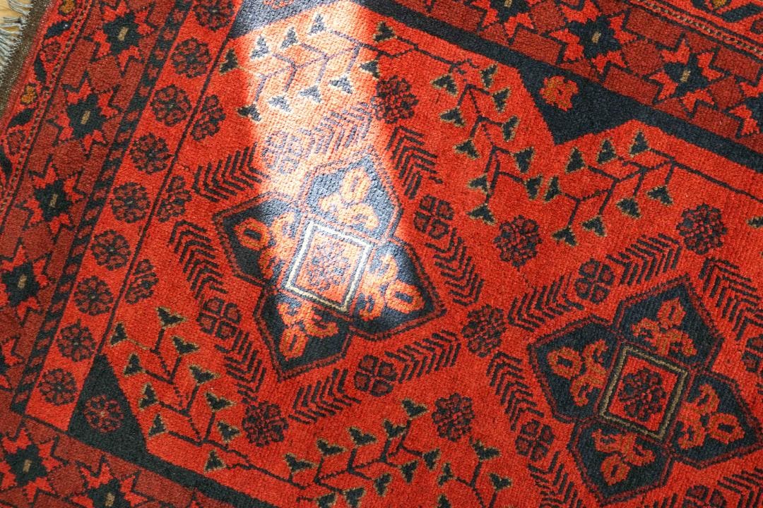 Halo 194×83cm 手織り絨毯 カールモハメディ ランナー