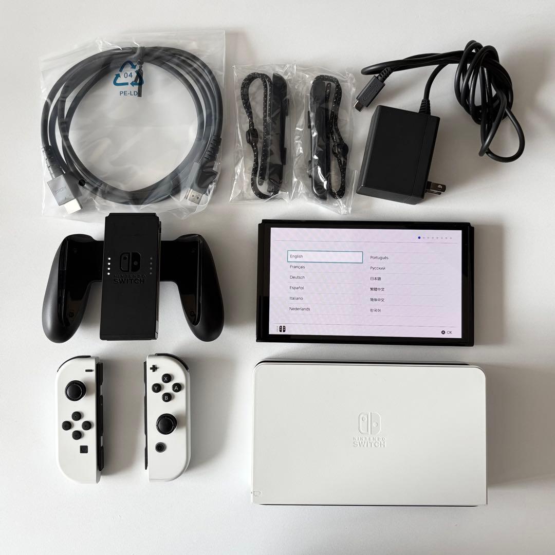 Nintendo Switch 本体 有機ELモデル ホワイト/ブラック