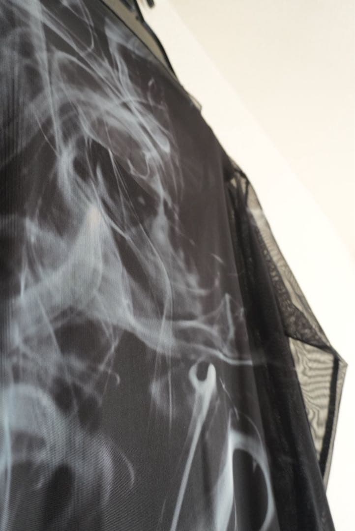 【美品/Mサイズ】AMERI CURL OF SMOKE SHEER DRESS