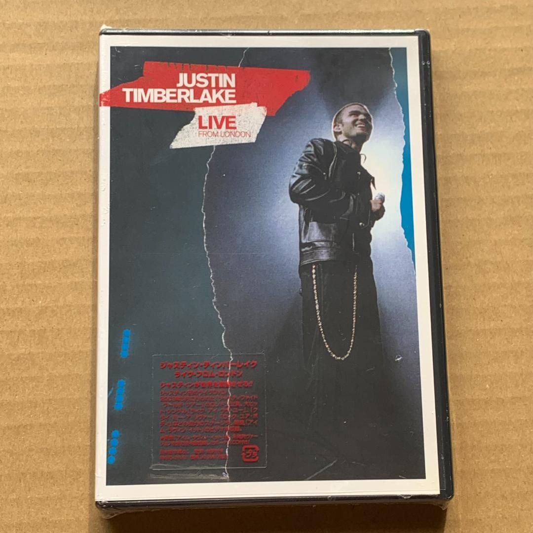 ライヴ・フロム・ロンドン/ジャスティン・ティンバーレイク：未開封DVD