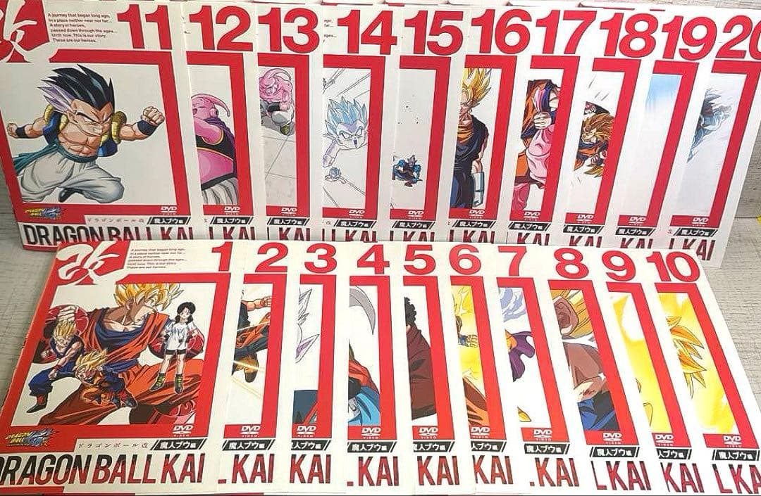 ドラゴンボール改 魔人ブウ編 DVD 全20巻