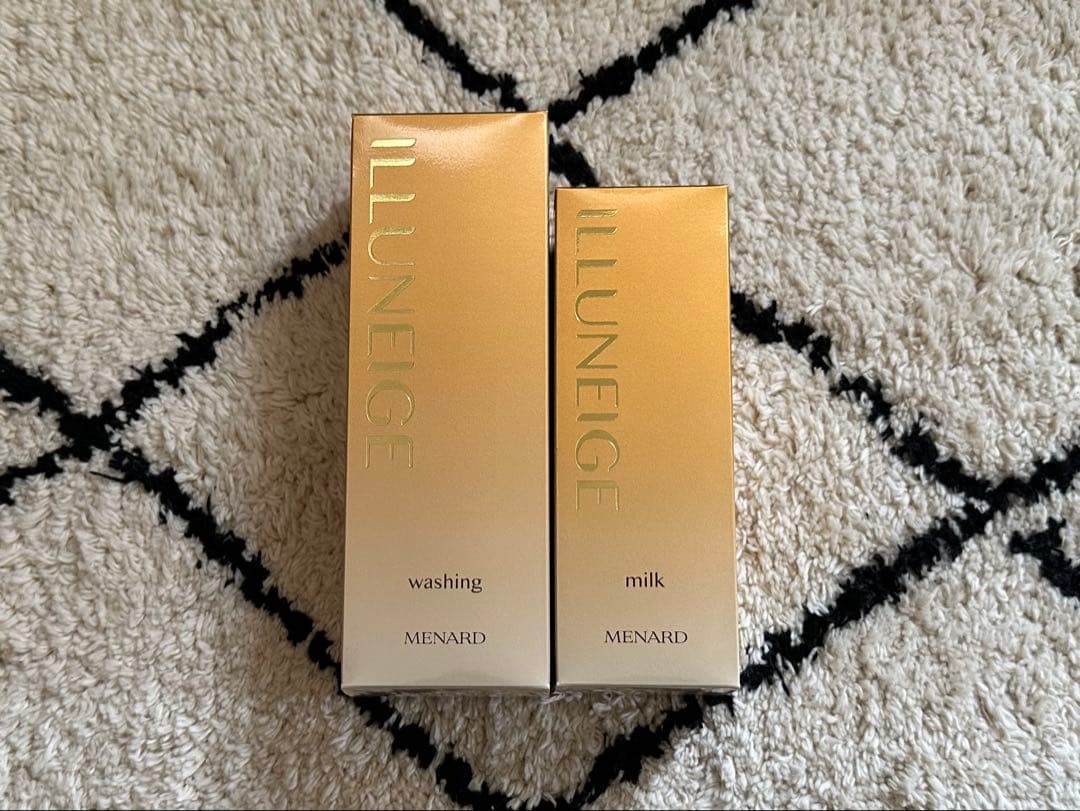 メナードイルネージュウオッシング&ミルクローション2点セット