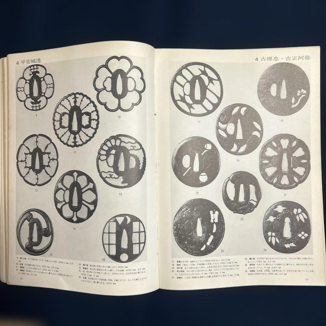 図鑑　「鍔集成」中村鉄青　1963年 鍔集成刊行会　全522P(おもに図版)