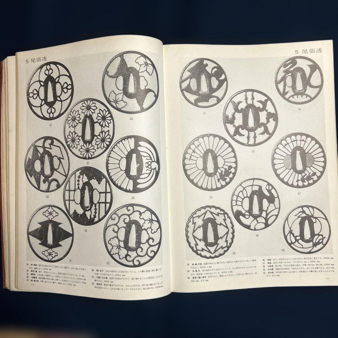 図鑑　「鍔集成」中村鉄青　1963年 鍔集成刊行会　全522P(おもに図版)