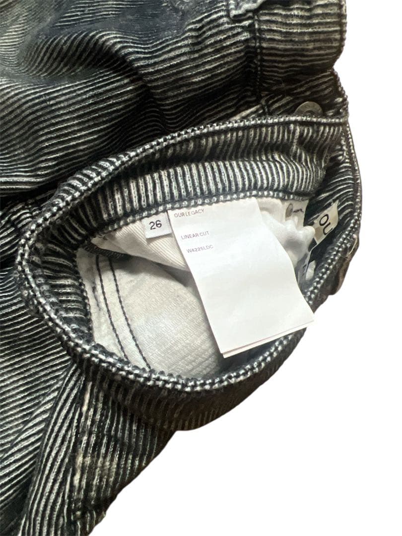 OUR LEGACY アワーレガシー コーデュロイ パンツ