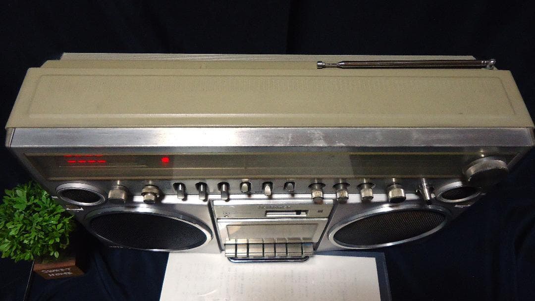 ♪昭和銘機 整備清掃ラジカセ National Disco MACRX-5500