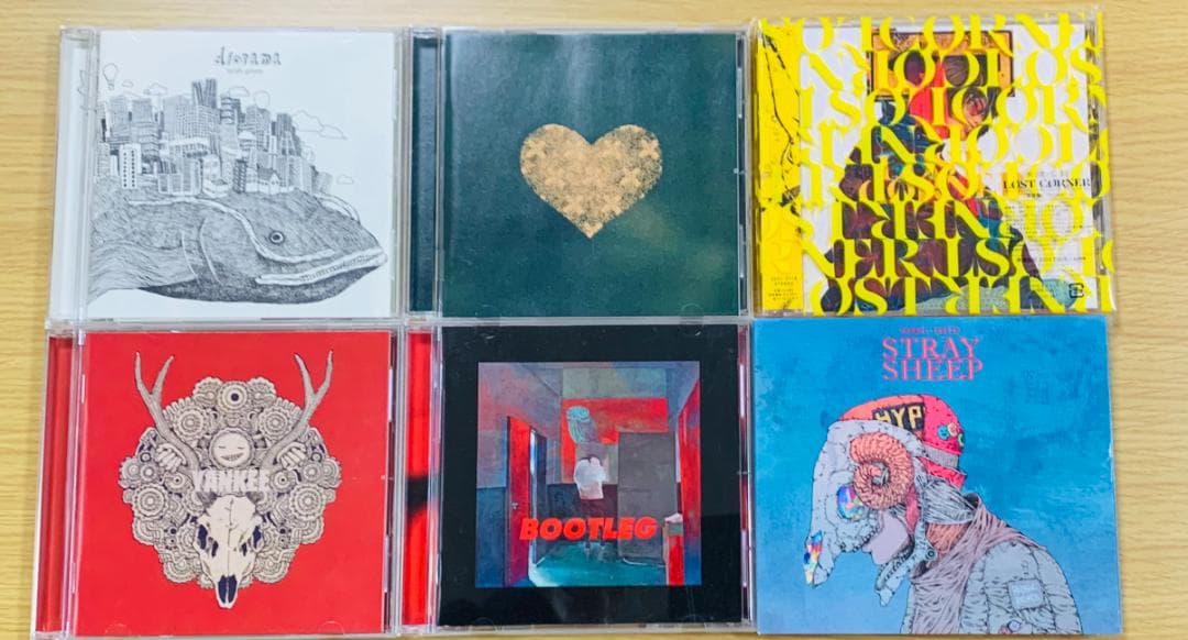 【帯付】 米津玄師 CD アルバム 全6枚セット 1st～LOST CORNER