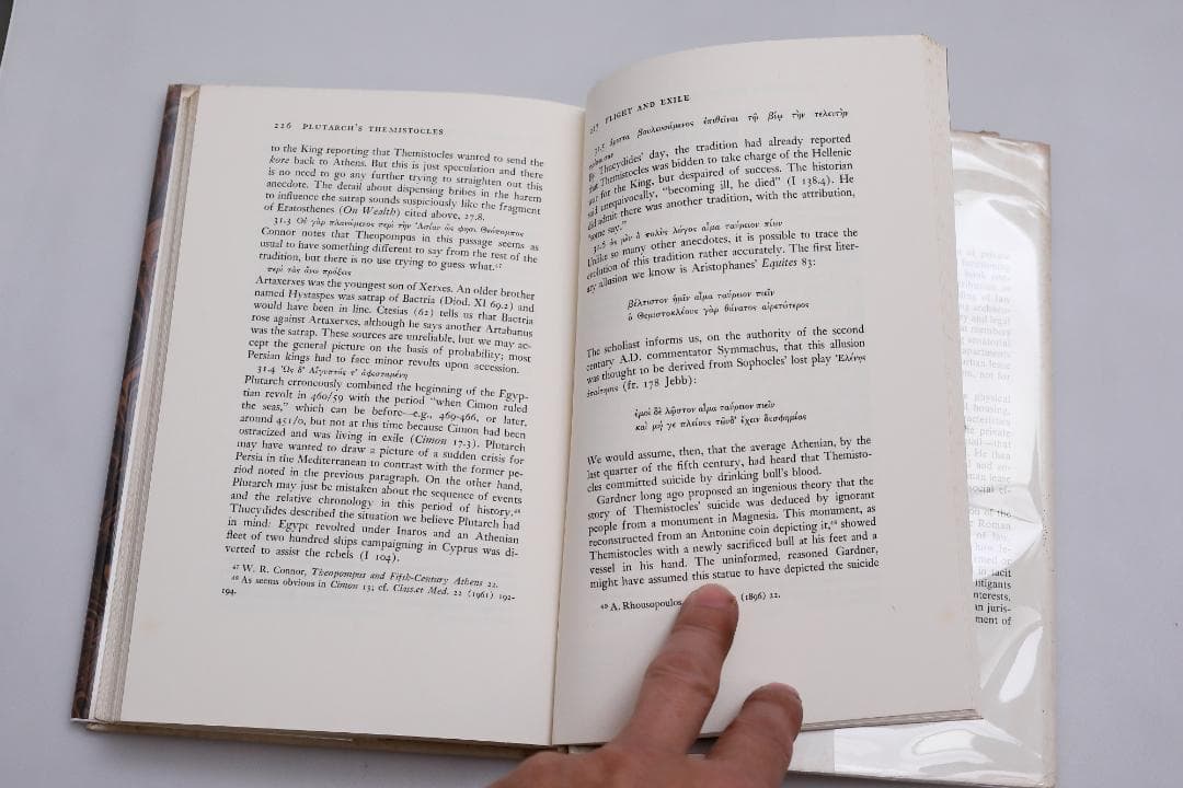 洋書 Plutarch's Themistocles / Frank J.Frost