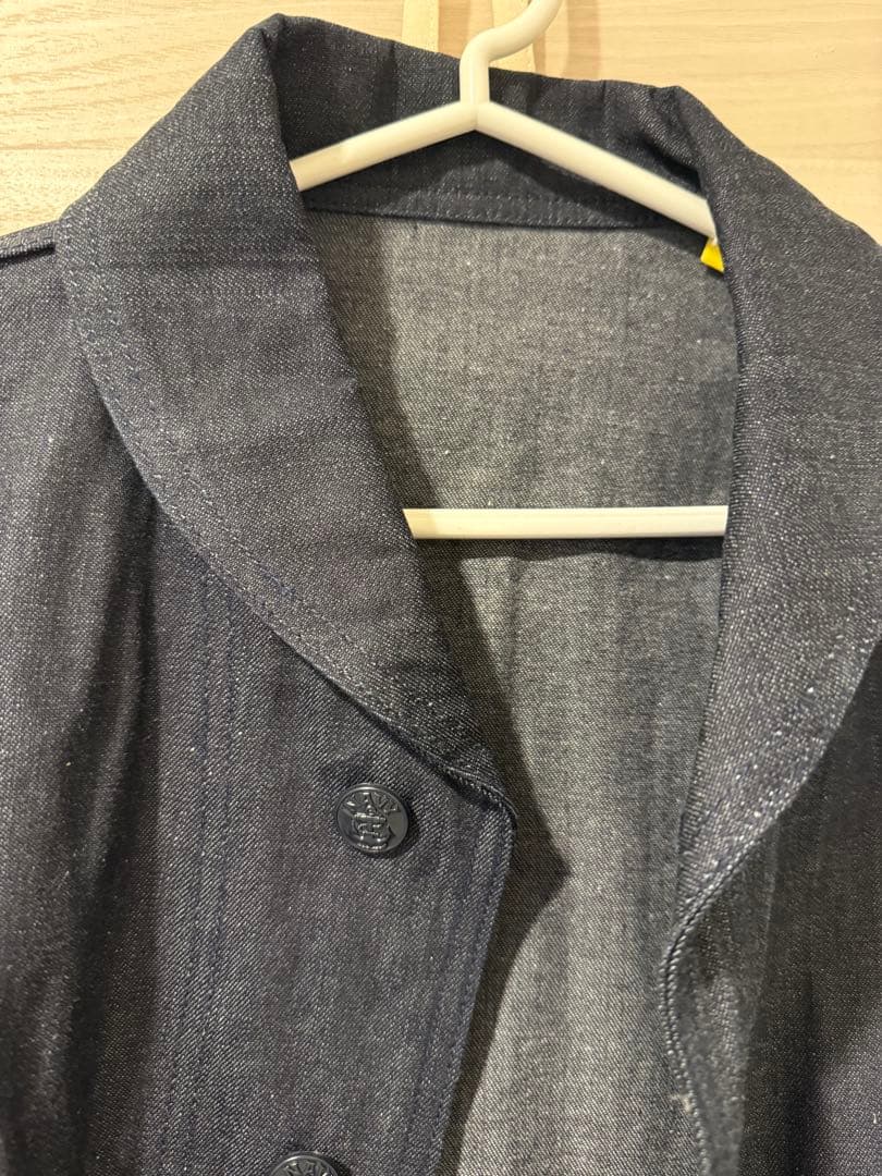 WAIPER.inc 米軍M-43 デニムショールカラージャケットWP1038