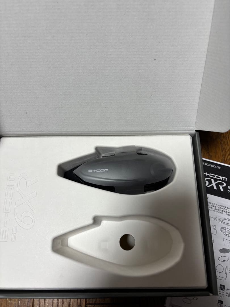 【新品未使用】サインハウス B+COM SB6XR 本体と取付マニュアル