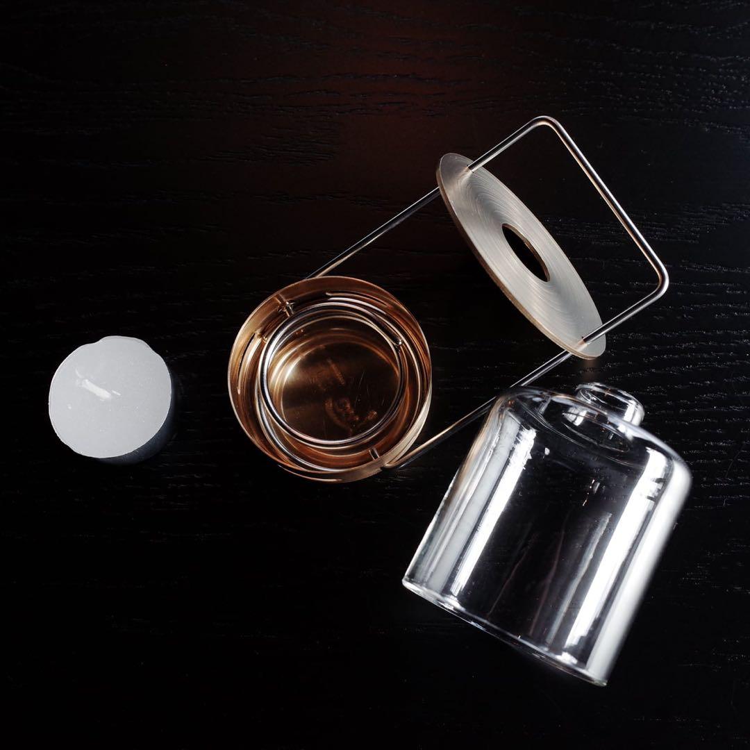 Lue 真鍮製のティーライトキャンドル・ランタン