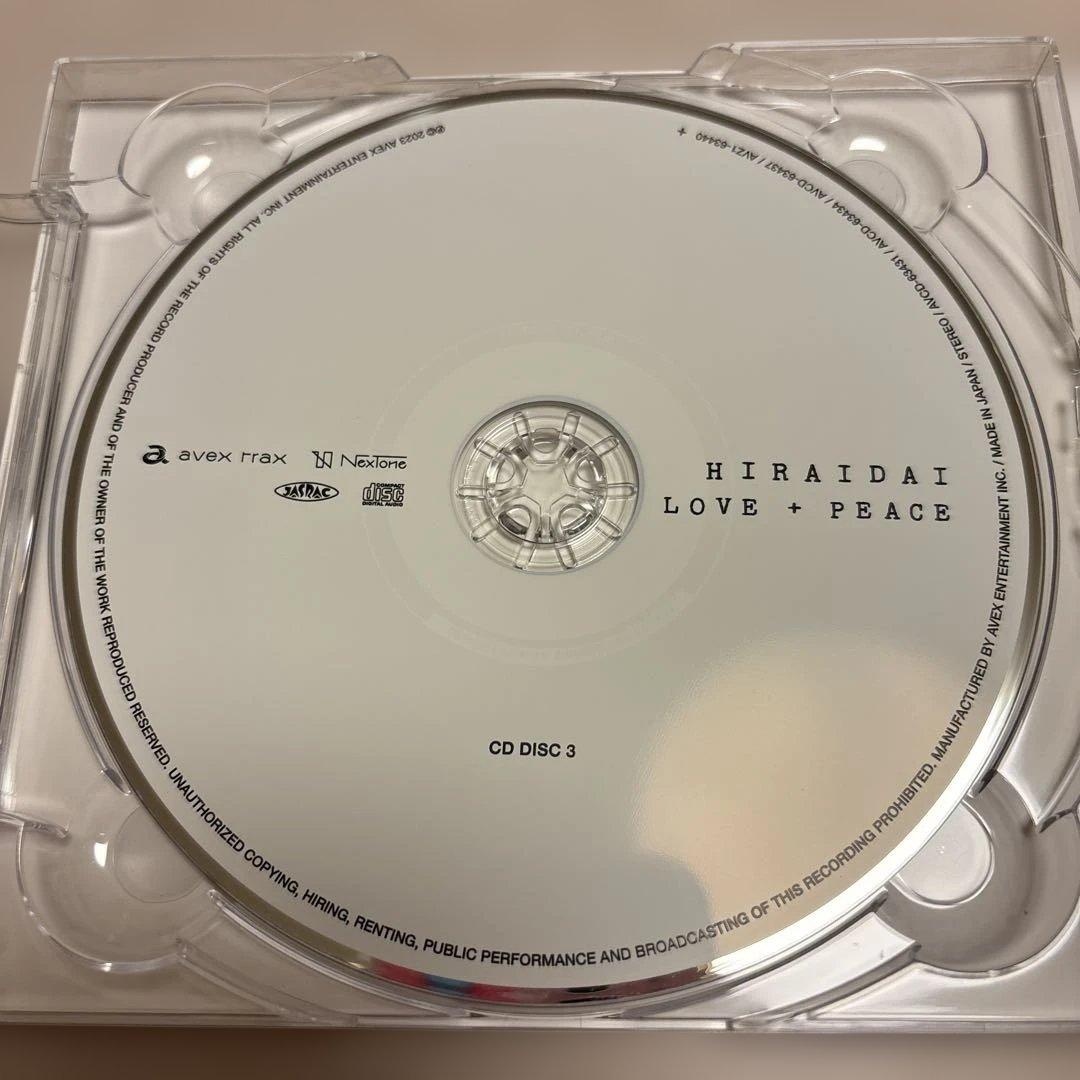 平井大　「LOVE+PEACE」(CD5枚組+Blu-ray+フォトパネル6枚)