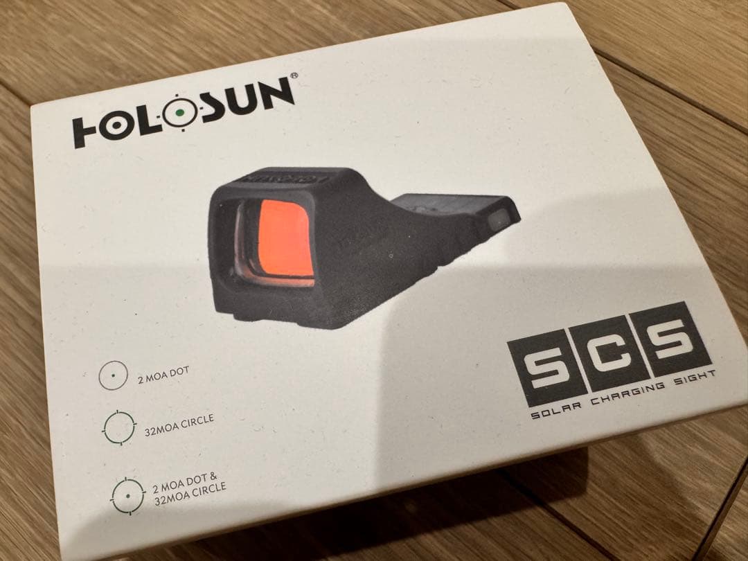 HOLOSUN SCS MOS ドットサイト green