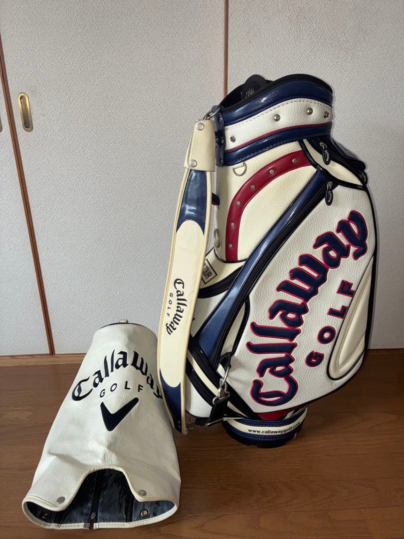 キャロウェイ 9.5型 3点式 ツアープロモデル キャディバッグ