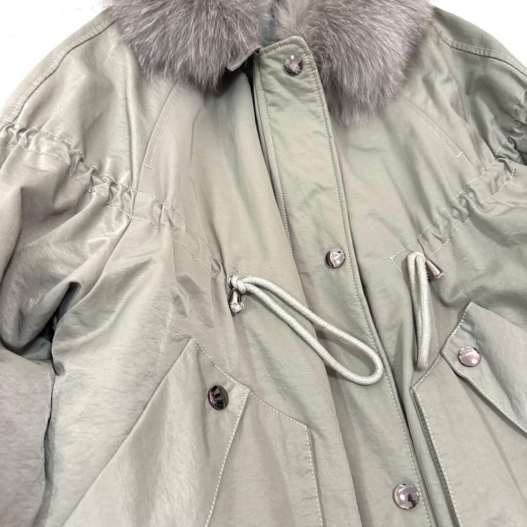 もなかちゃん様極美品　ポリーヌブロー Pauline Bleu モッズコート