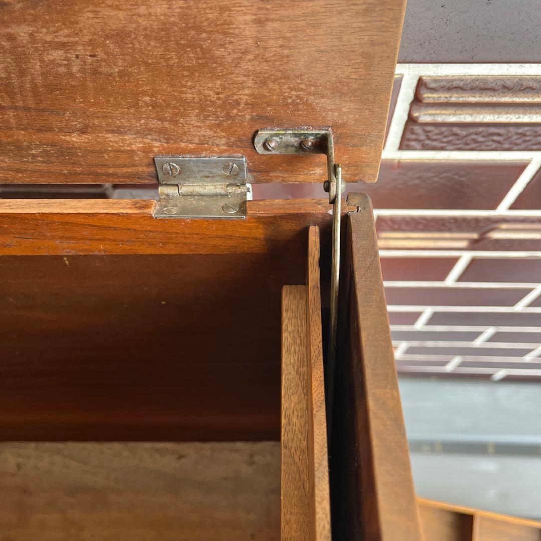 ヴィンテージ　ソーイングボックス　アメリカ製