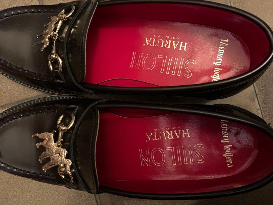 HARUTA レザー ローファー　ブラウン