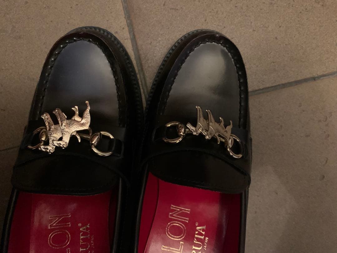 HARUTA レザー ローファー　ブラウン