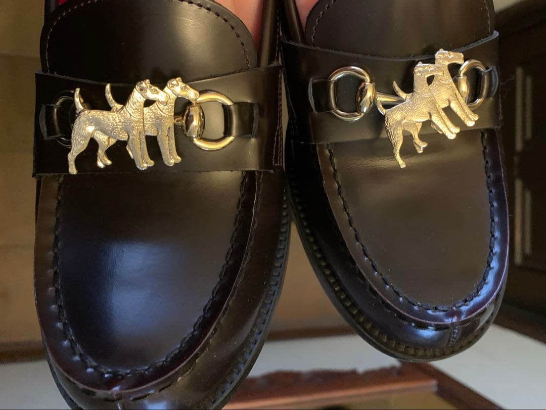 HARUTA レザー ローファー　ブラウン