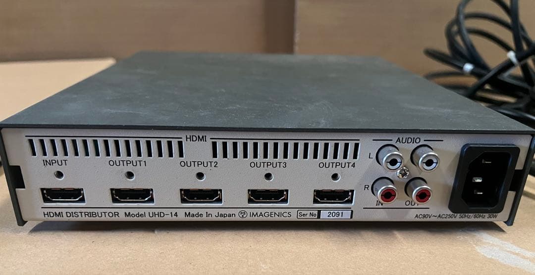その他 IMAGENICS UHD-14 4K HDMI DISTRIBUTOR